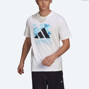 Adidas Graphic Print Short Sleeve Tee